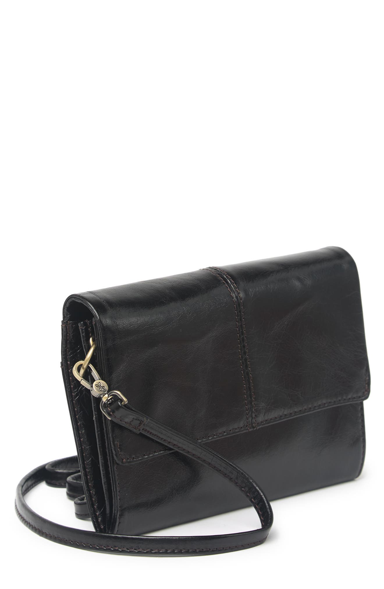 HOBO Jetty Convertible Leather Shoulder Bag, Alternate, color, 