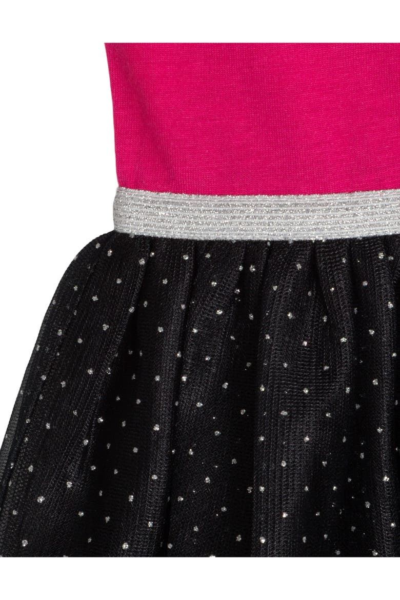 Tutu Dress, Alternate, color, Fuchsia Skullette