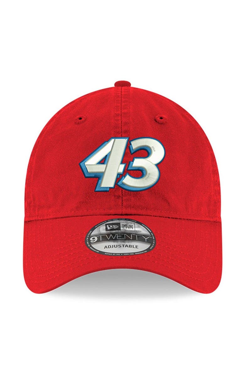 New Era Men's New Era Red Erik Jones Enzyme Washed 9TWENTY Adjustable Hat, Alternate, color, Red