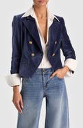 ALICE + OLIVIA Sable Double Breasted Blazer
