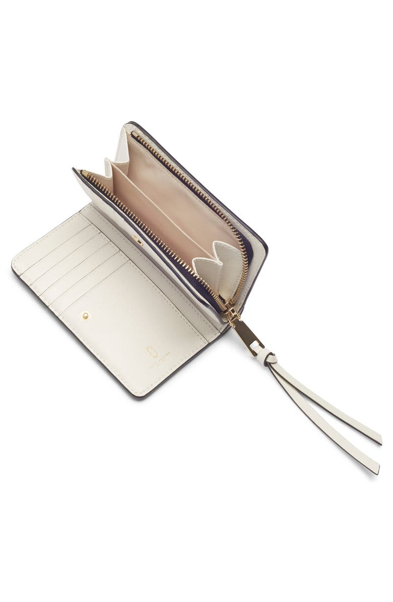 The Marc Jacobs Snapshot Leather Compact Wallet, Alternate, color,
