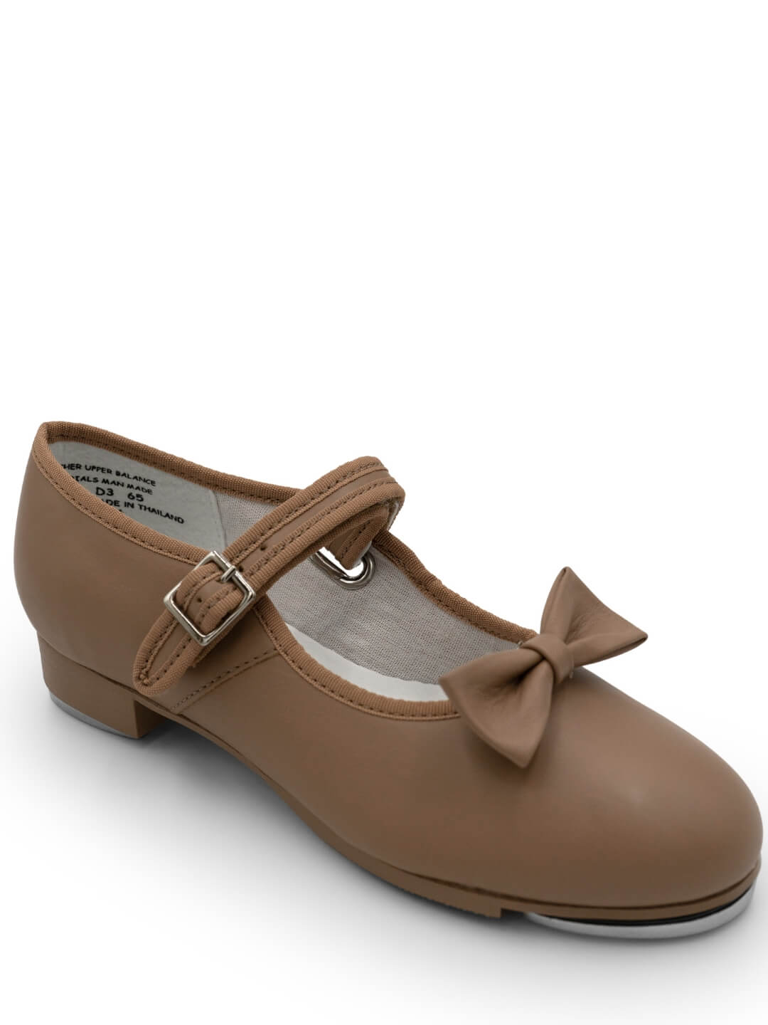 Mary Jane Tap Shoe | Caramel, Alternate, color, medium brown