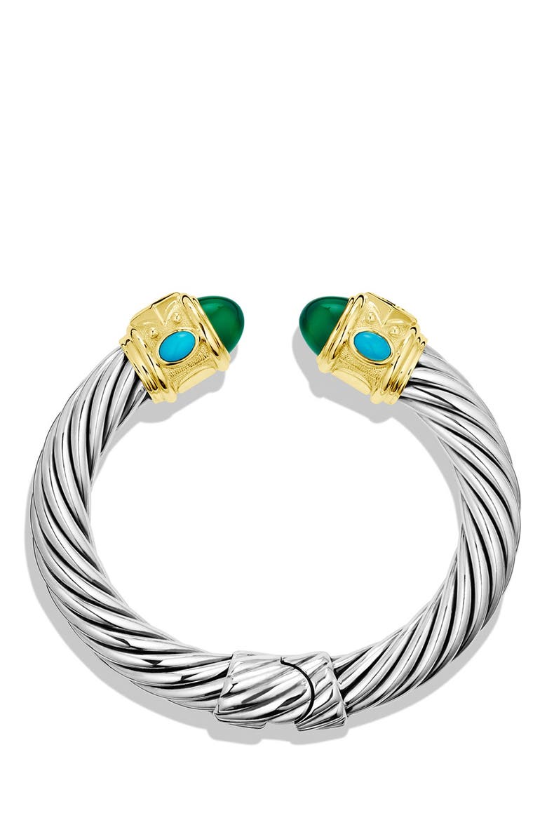 David Yurman Renaissance Bracelet with Semiprecious Stones & Gold, Alternate, color, 