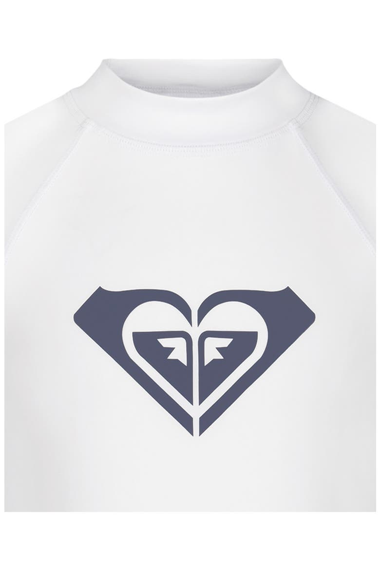 Kids' Whole Hearted UPF Rashguard, Alternate, color, BRIGHT WHITE