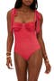 Dede Rib Underwire One-Piece Swimsuit