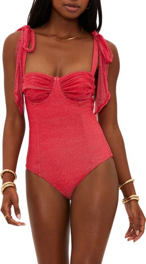 Dede Rib Underwire One-Piece Swimsuit