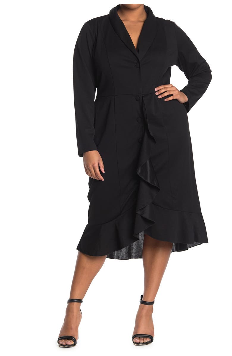 BAILEY BLUE Blazer Dress, Main, color, 