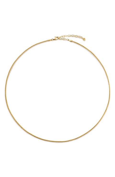 Wheat Chain Necklace