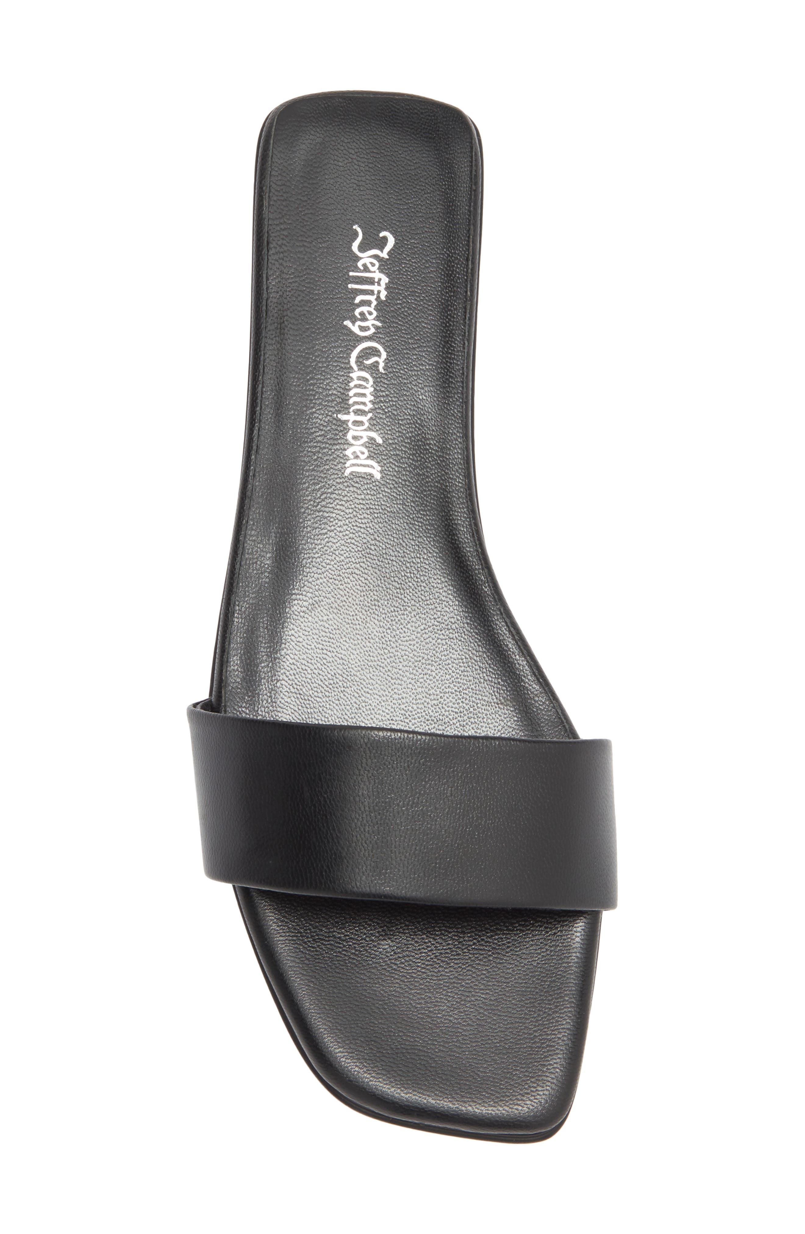 Jeffrey Campbell Dylanz Slide Sandal, Alternate, color, Black