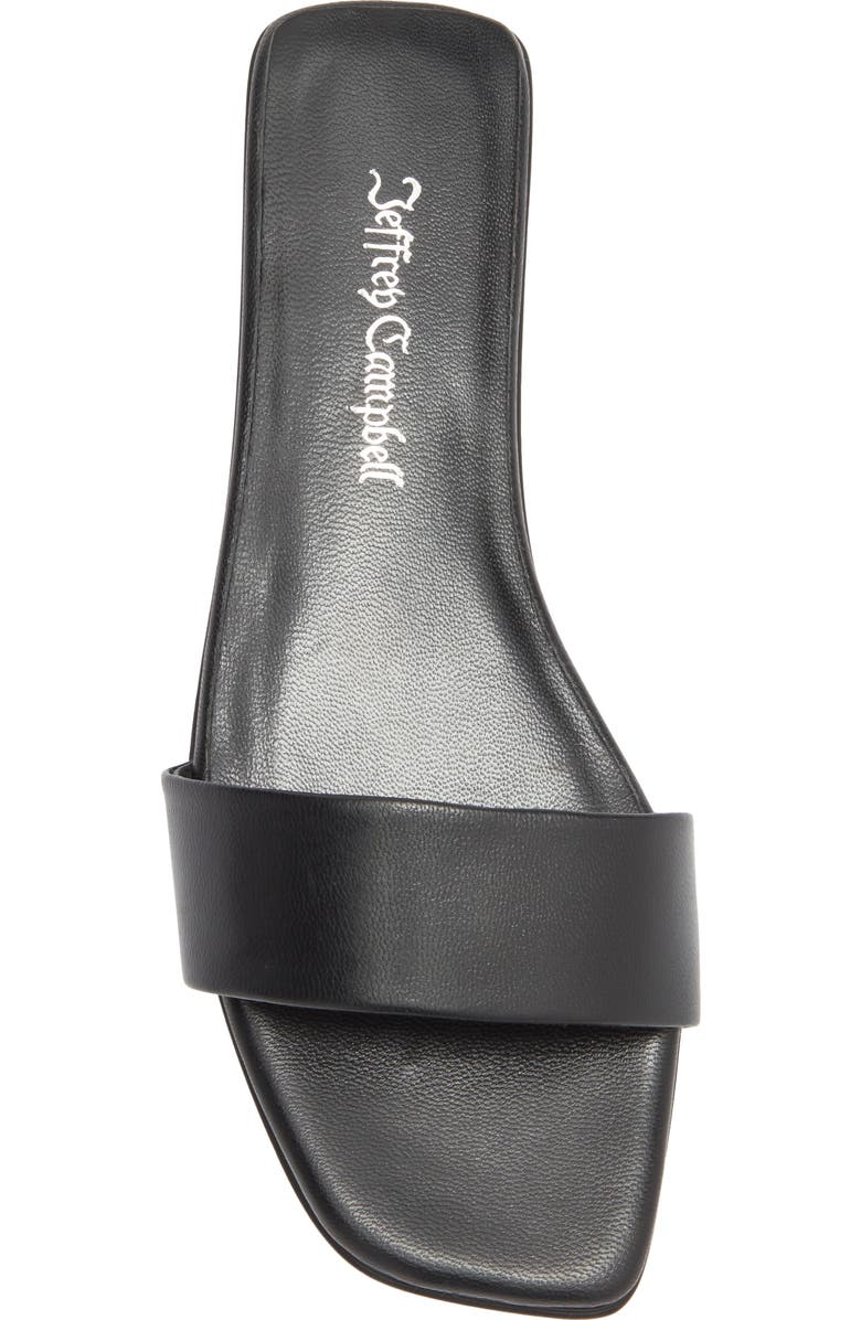 Jeffrey Campbell Dylanz Slide Sandal, Alternate, color, Black