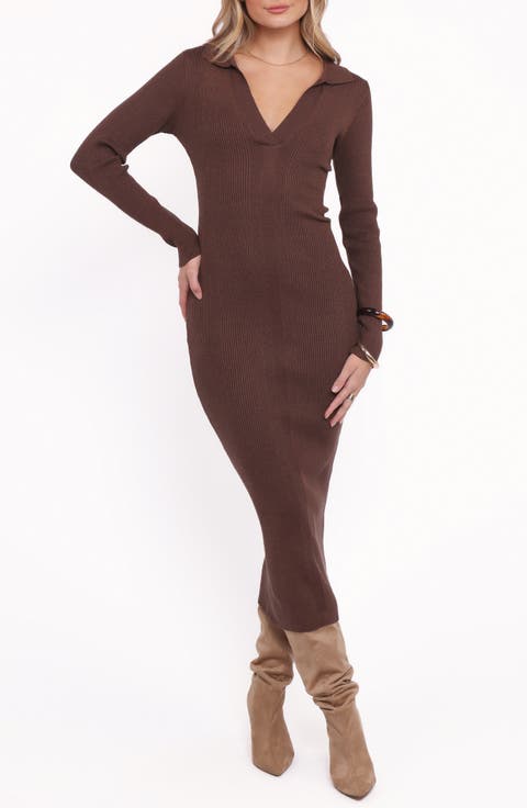 Collins Long Sleeve Sweater Dress