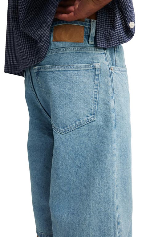 Shop Cotton On Super Baggy Jort In Pintuck Sports Blue