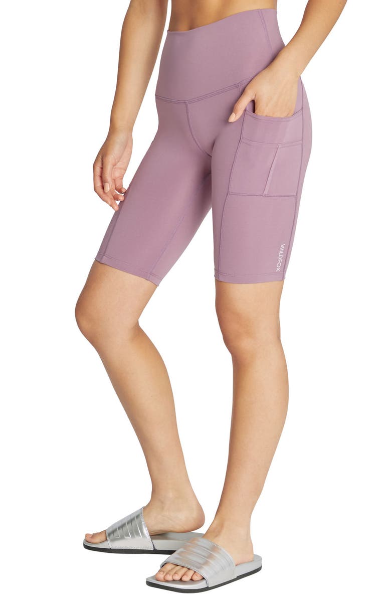Wildfox High Waist Bike Shorts, Alternate, color, 