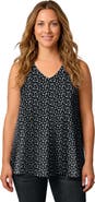 Roaman's Plus Size Cotton Ultimate Swing Tank Top
