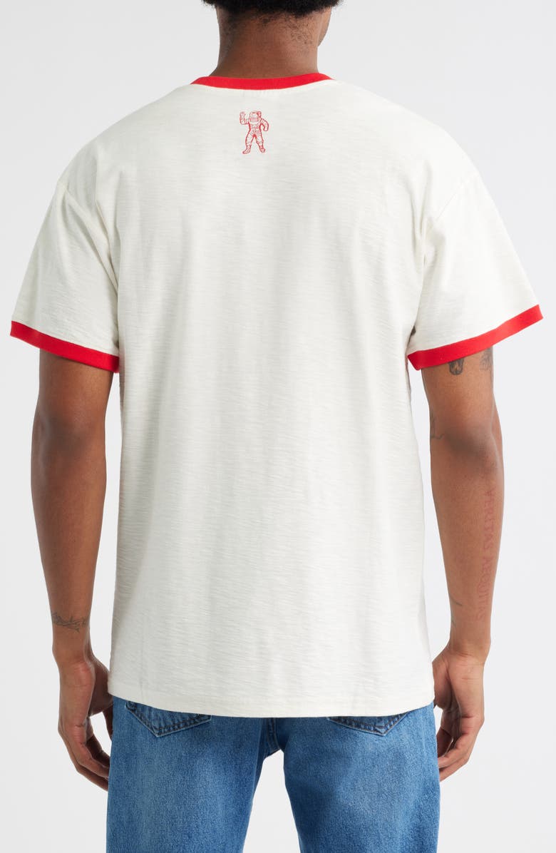 Billionaire Boys Club BB Record Ringer Graphic T-Shirt, Alternate, color, Gardenia