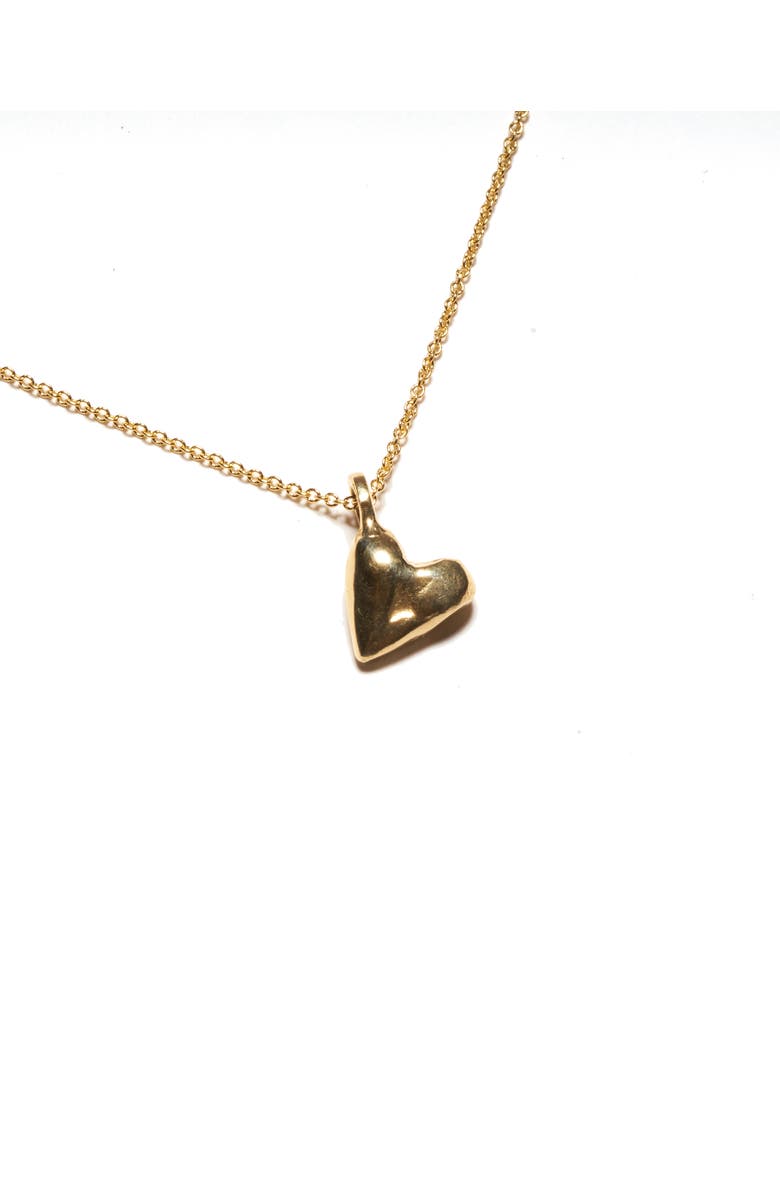 Odette New York Coeur Necklace, Alternate, color, Brass