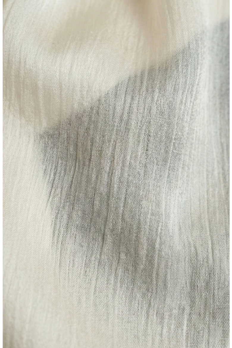 Pleated Pull On Pants with Elastic Waist Ruffled Ankle Hem, Alternate, color, Off-White