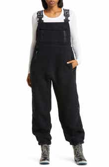 FP Movement Hit the Slopes High Pile Fleece Snow Bibs