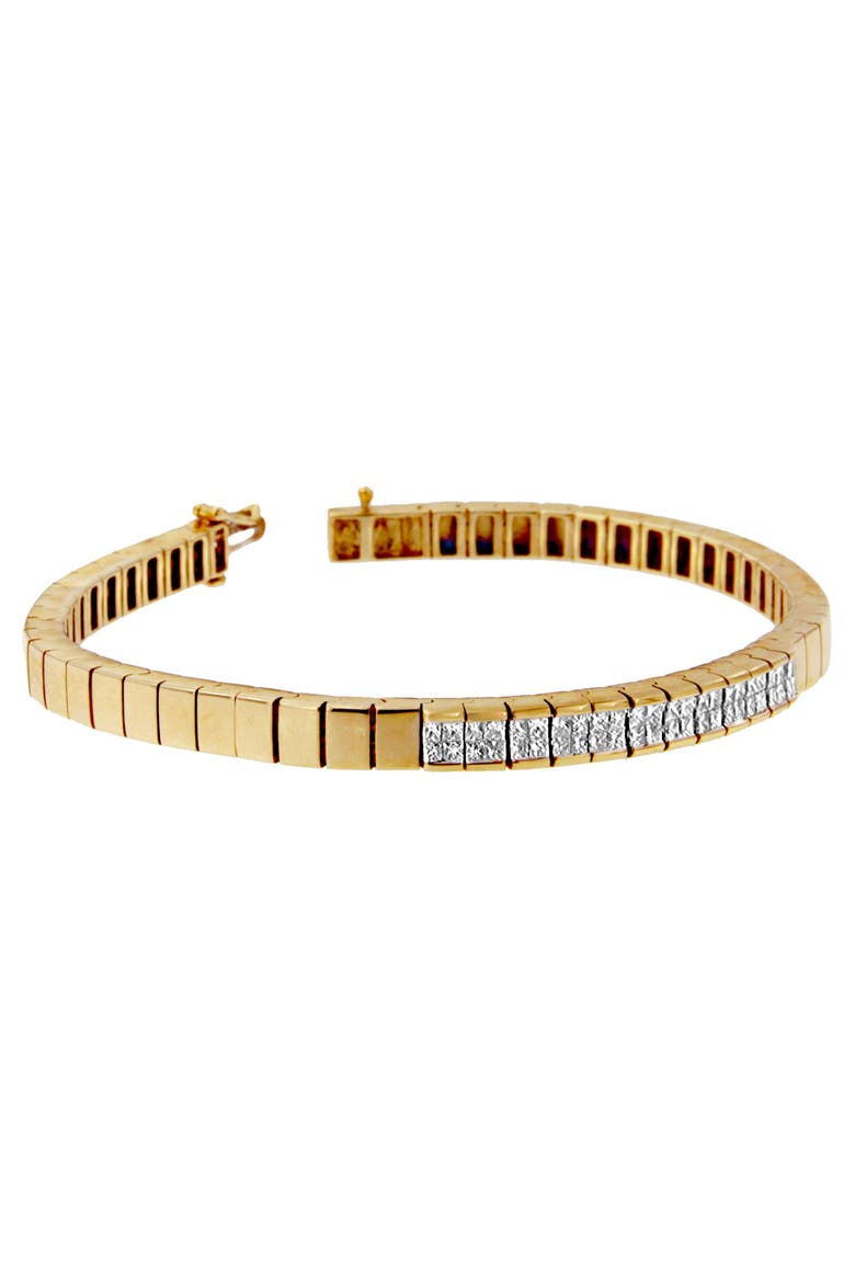 14K Yellow Gold 1.00 cttw Diamond Banded Bracelet, Alternate, color, Yellow