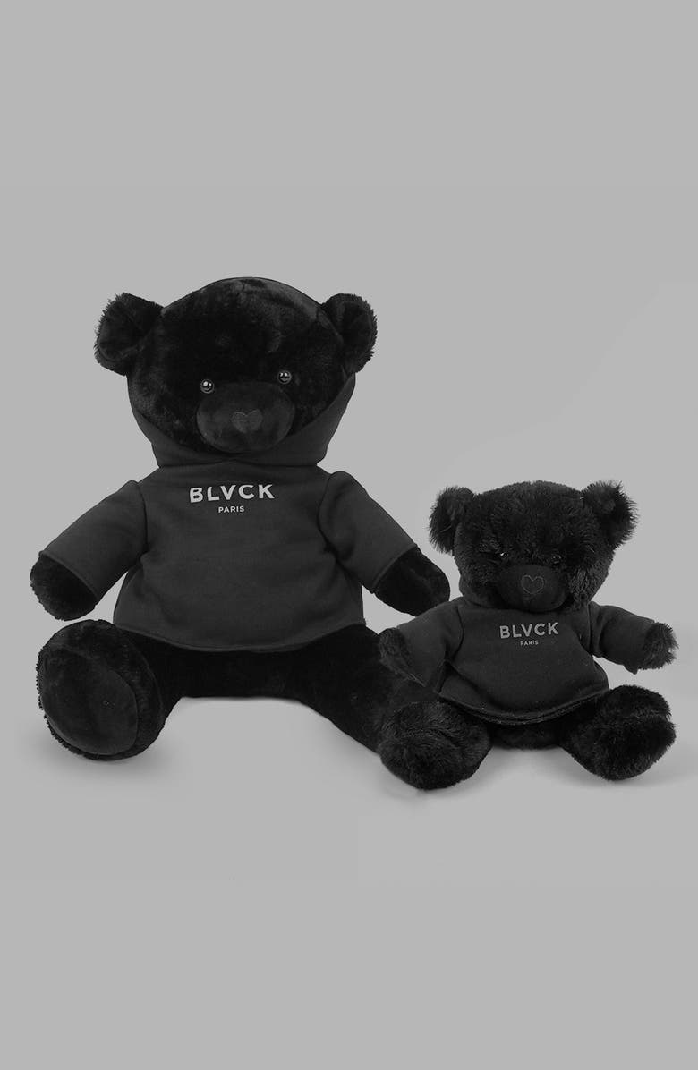 Blvck Paris Blvck Teddy Bear, Alternate, color, Black