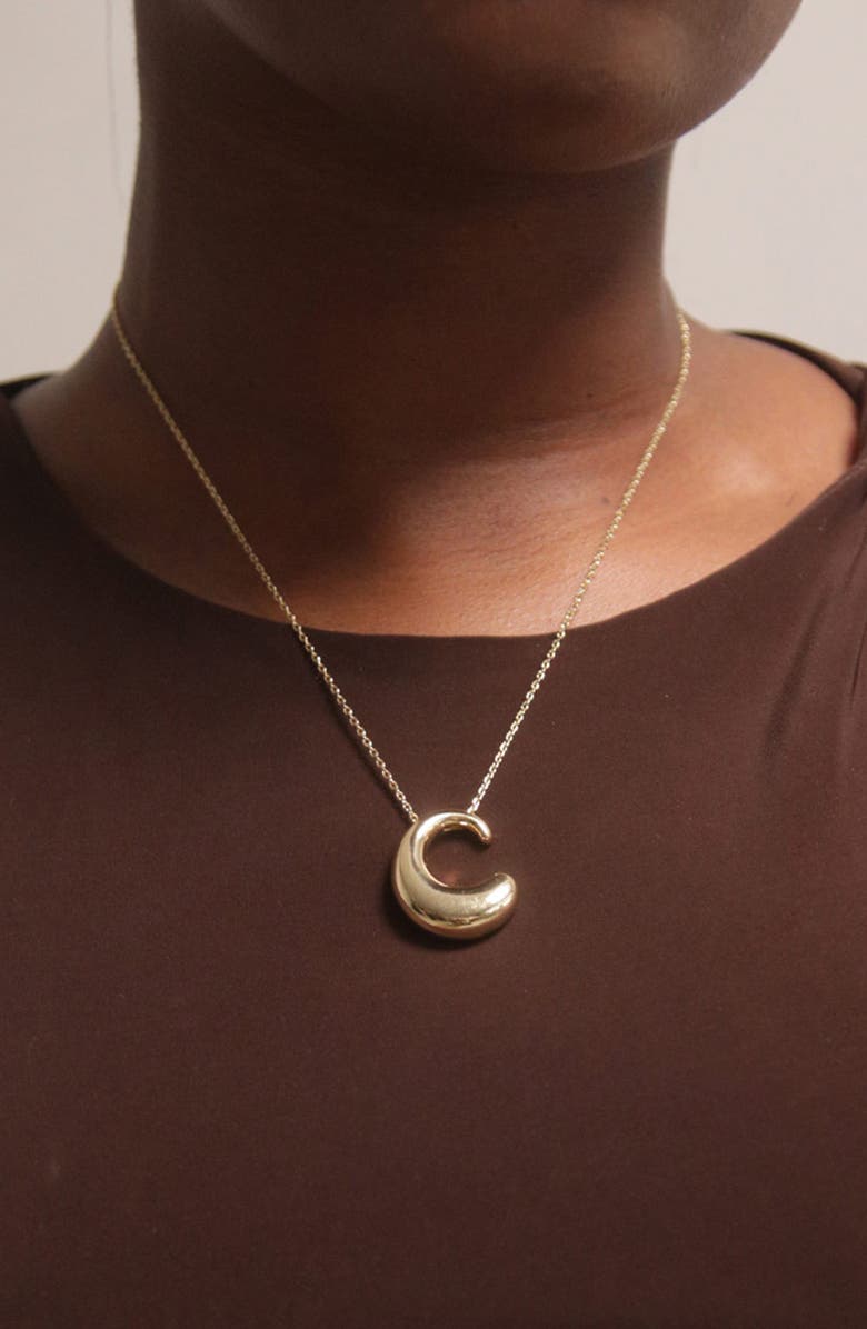 YOJ Astra Liquid Necklace in Gold, Alternate, color, Gold