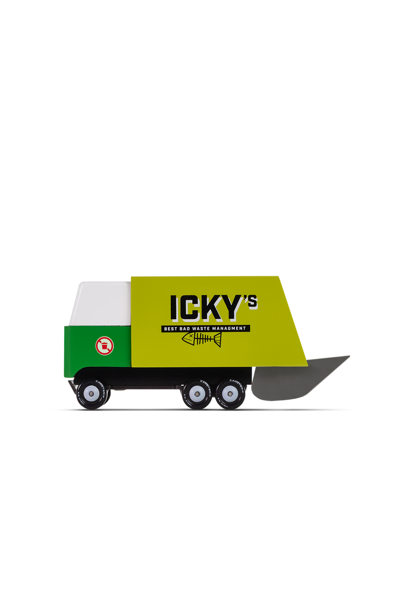 Garbage Truck, Alternate, color, Multi