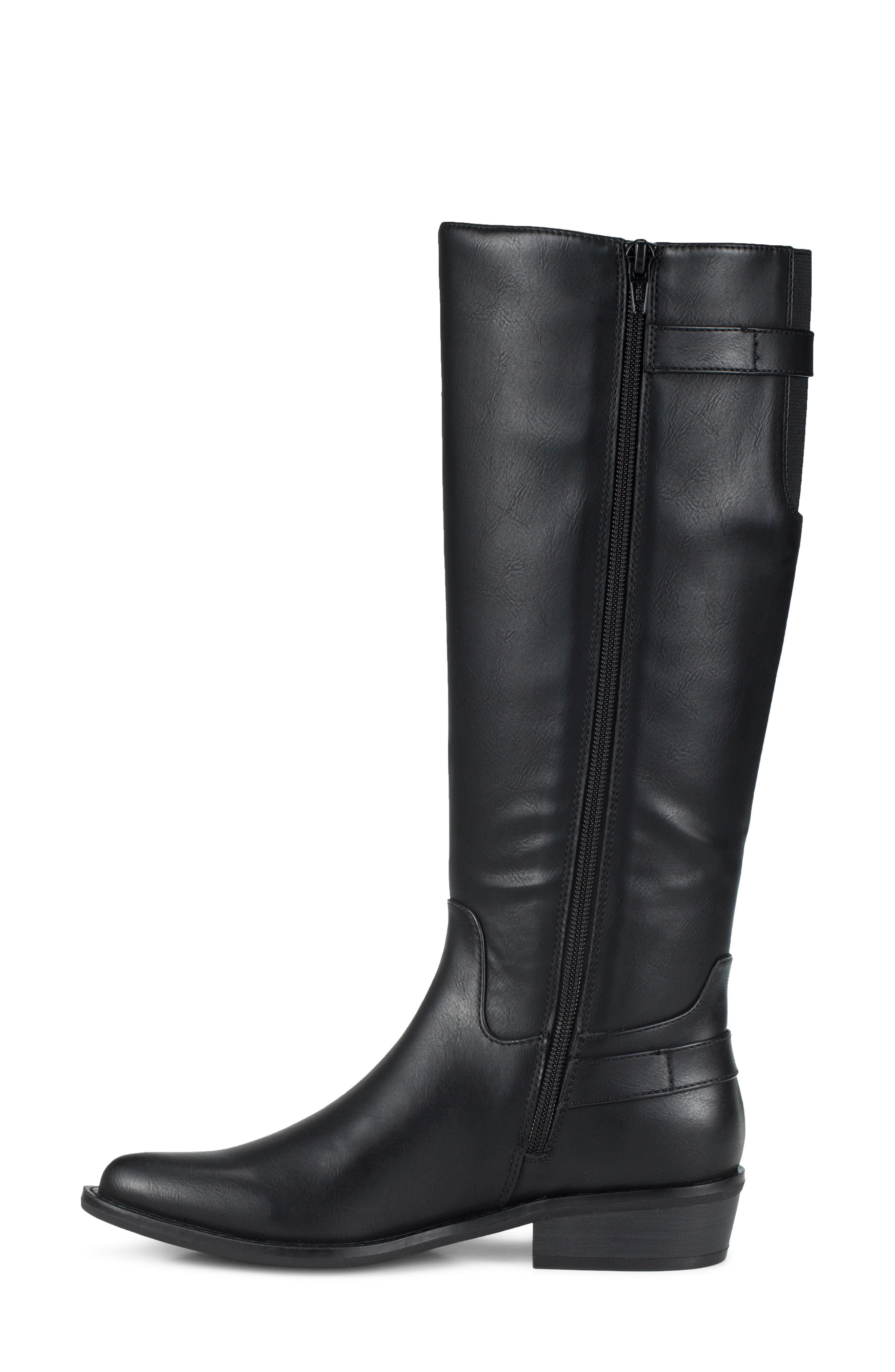 Norry Riding Boot, Alternate, color, BLACK