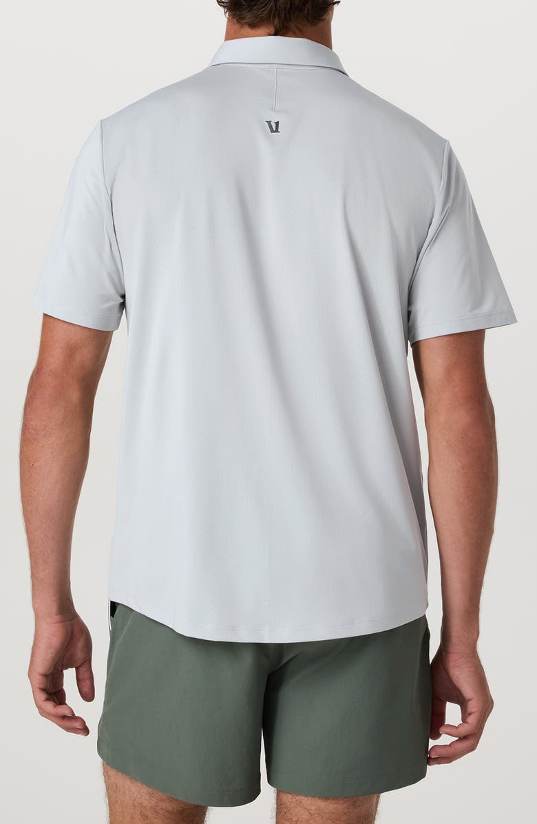 Vuori Viewpoint 2.0 Mesh Polo, Alternate, color, Sky Grey