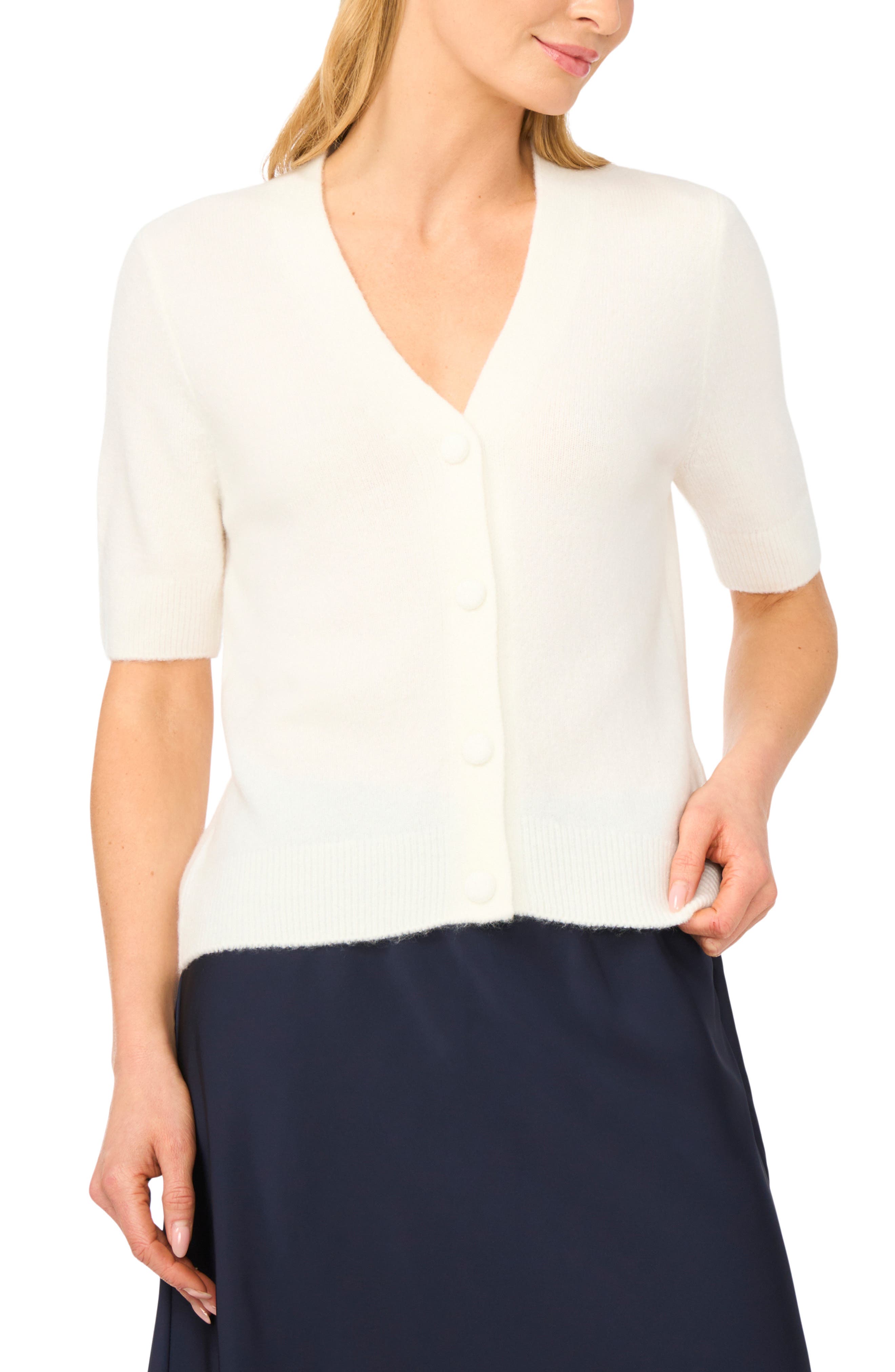 Elbow Sleeve Cardigan - image 3