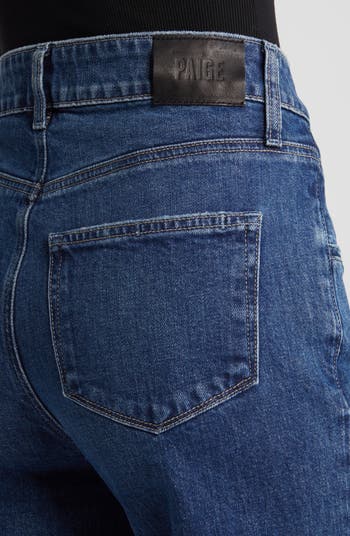 Sasha Seamed Pocket High Waist Wide Leg Jeans