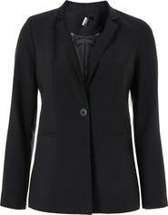 Topshop Cross Hatch Blazer