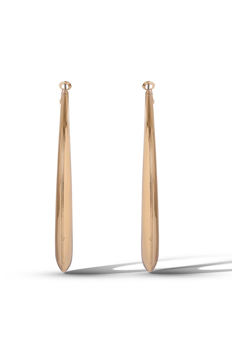 Jessica Simpson Bold Crescent Hoop Earrings, Alternate, color, 