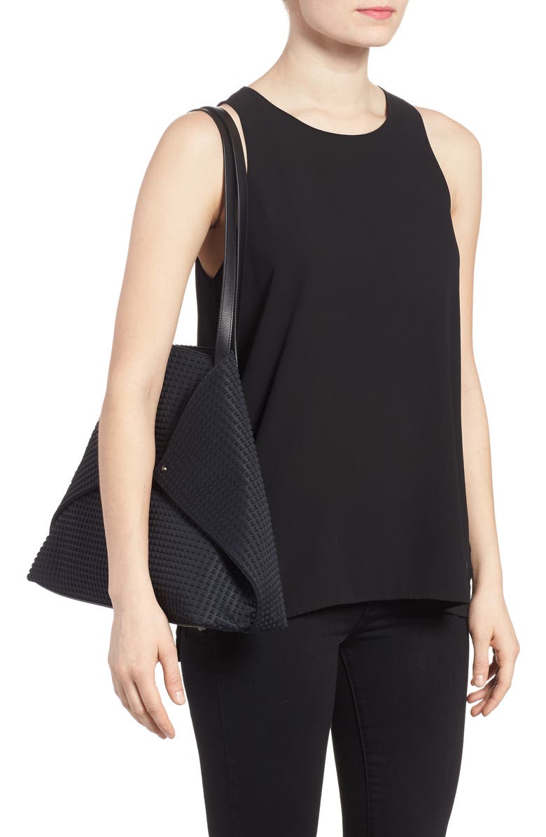 Akris Medium AI Techno Convertible Satchel, Alternate, color,