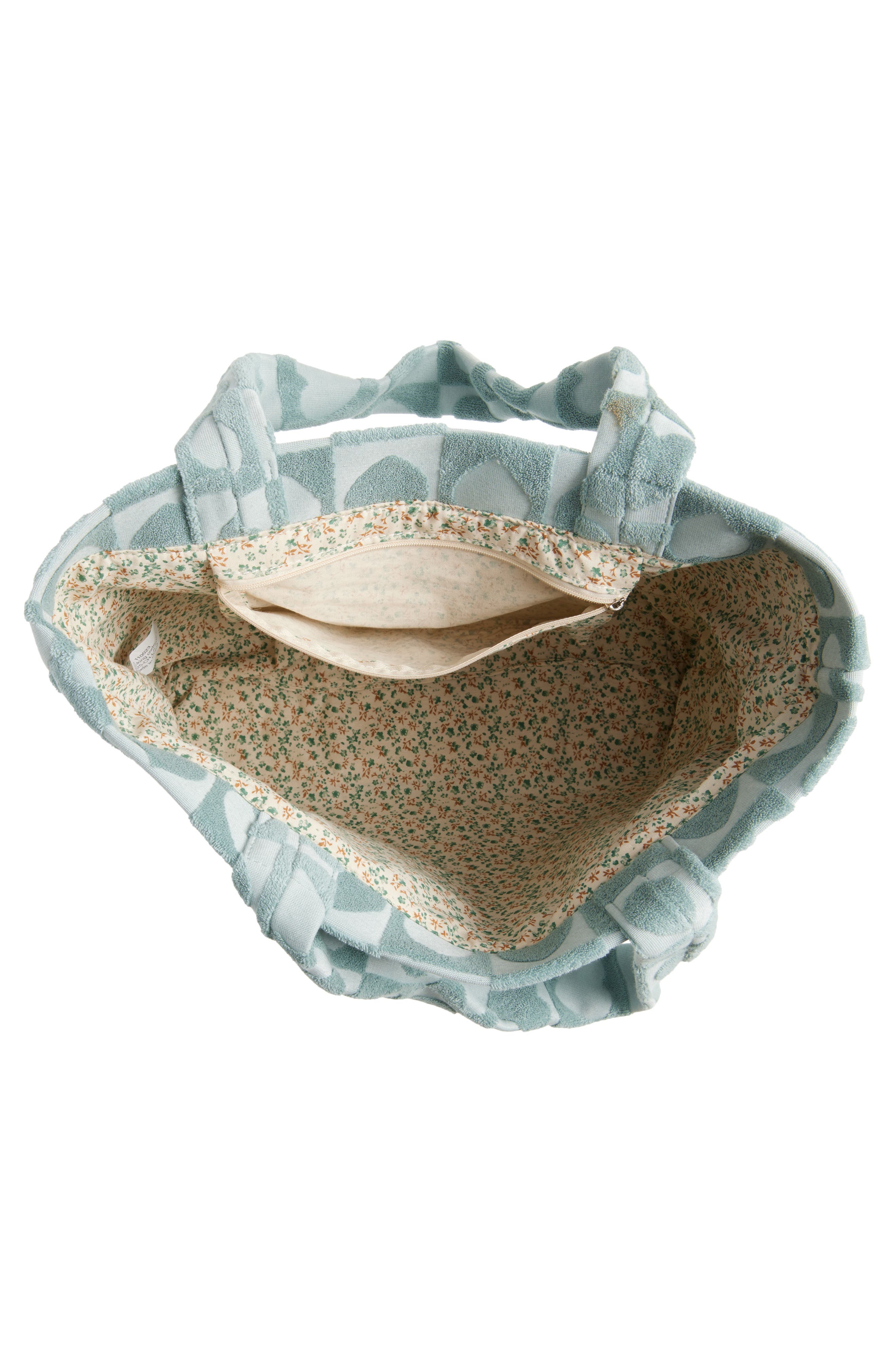 Ruby & Ry Kids' Terry Cloth Tote, Alternate, color, Blue