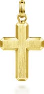 Gabriel & Co. Contemporary 14k Gold Cross Pendant