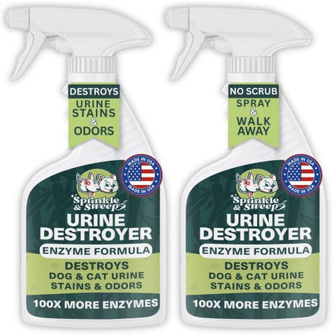 32 oz Pet Stain and Odor Enzyme Spray, 2 Pack