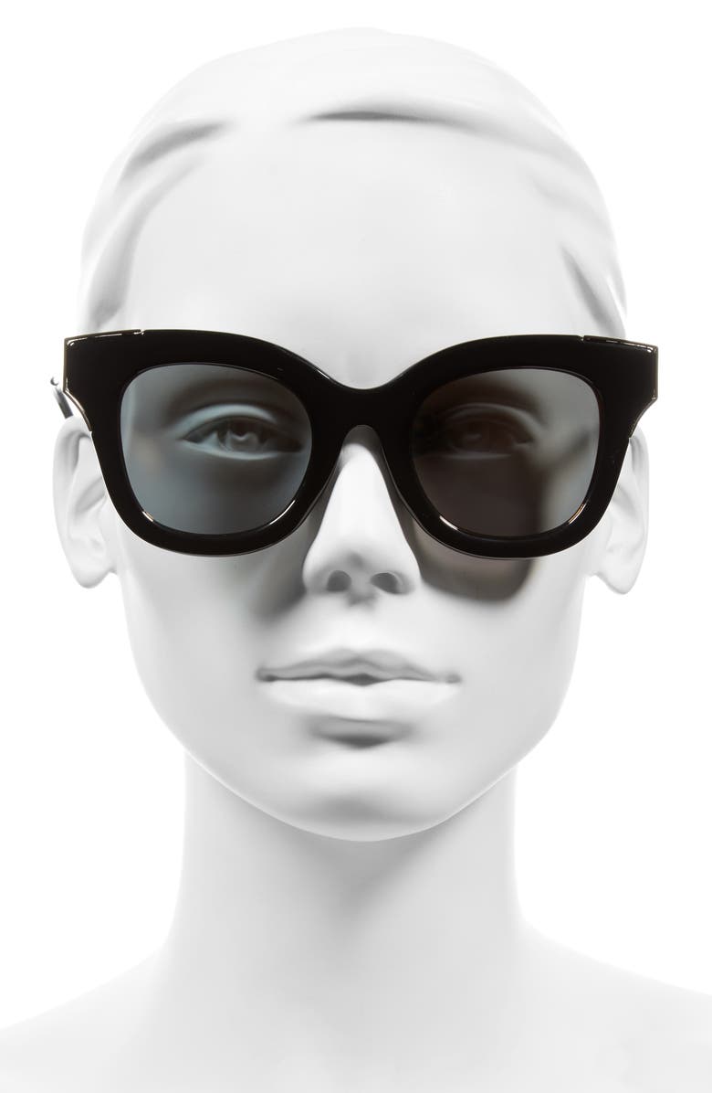 BP. 50mm Cat Eye Sunglasses, Alternate, color, 