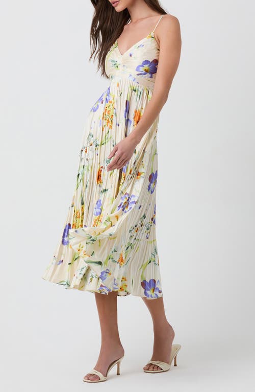 Astr The Label Maeve Floral Midi Sundress