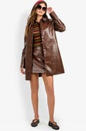 Trina Turk Rico Embossed Skirt