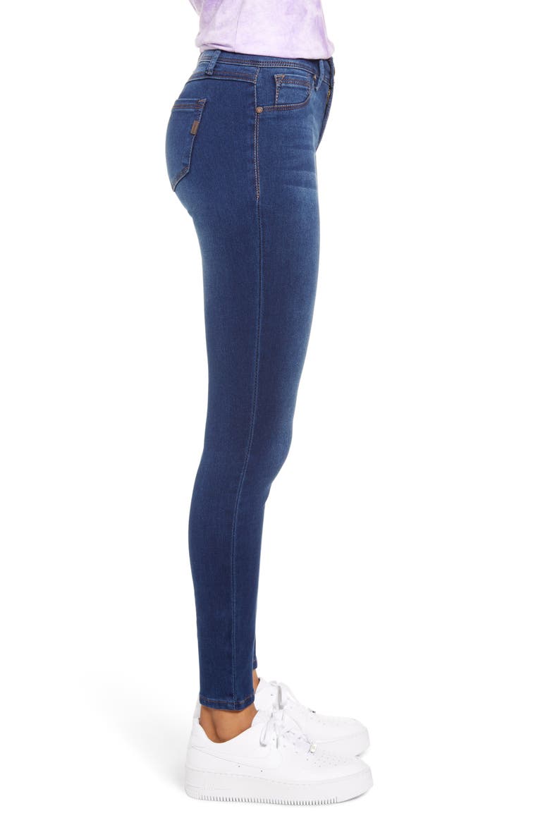 Butter Low Rise Skinny Jeans, Alternate, color, ZIGGY MED WASH