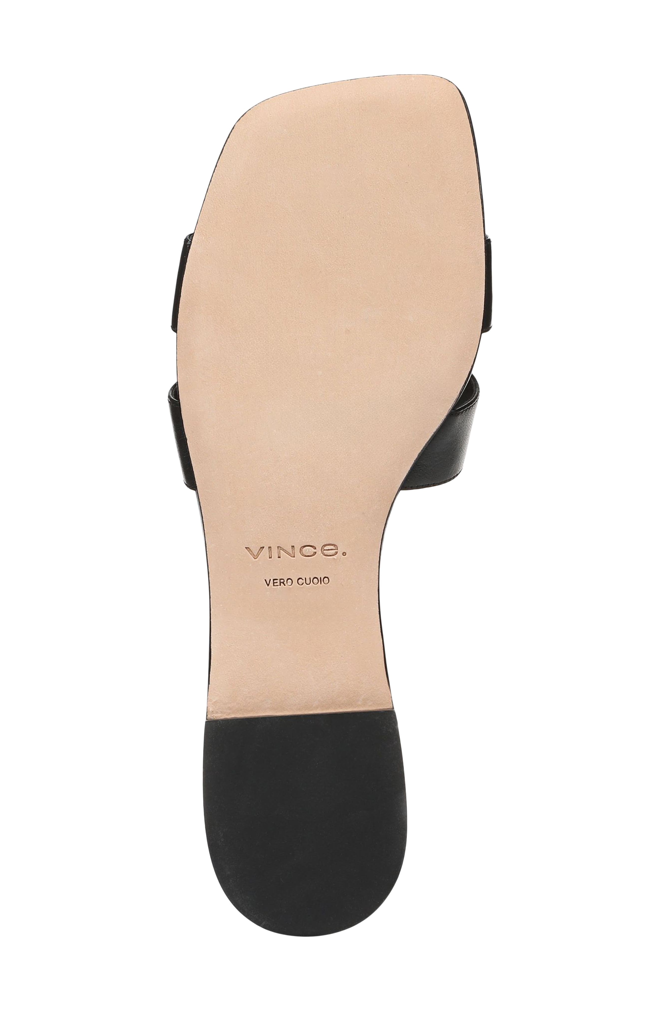 Vince Piper Slide Sandal, Alternate, color, Black