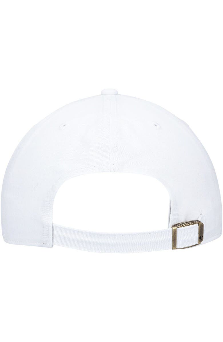 '47 Women's '47 White Philadelphia Eagles Miata Clean Up Logo Adjustable Hat, Alternate, color, 