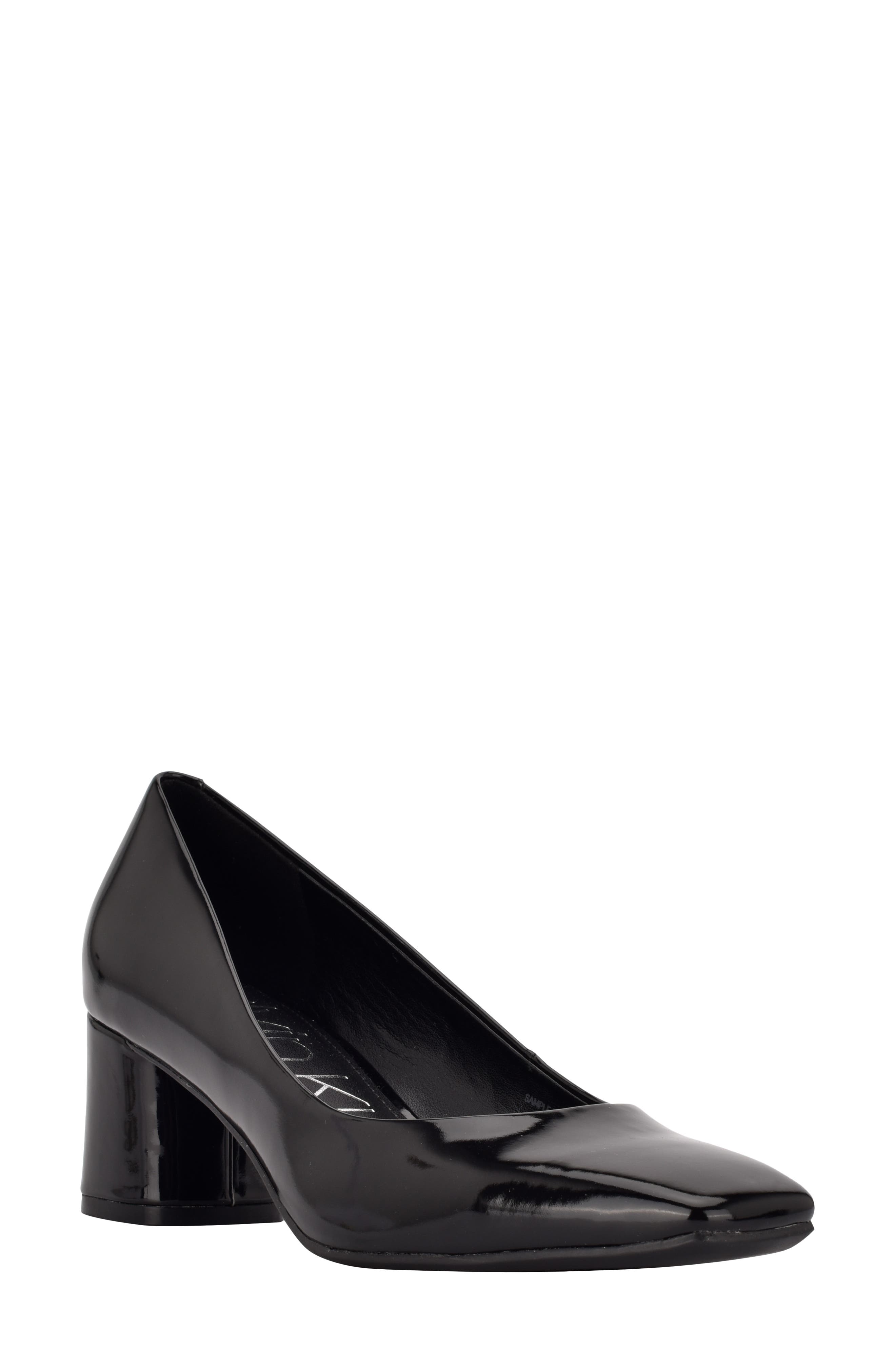 Calvin Klein Alanta Square Toe Pump, Main, color, 