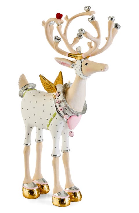 Patience Brewster Moonbeam Cupid Reindeer Decoration