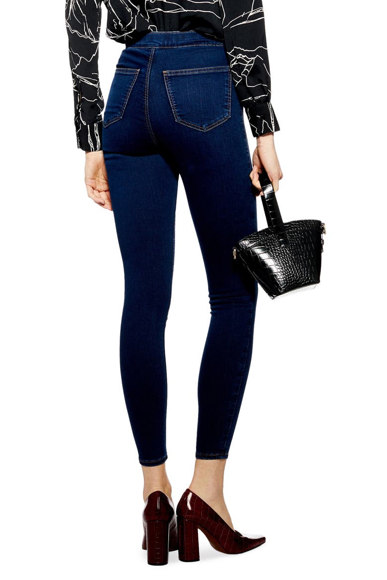 Joni Moto Jeans, Alternate, color, INDIGO