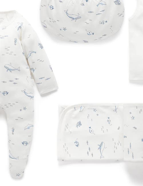 Purebaby Newborn Hospital Gift Pack 6 Piece