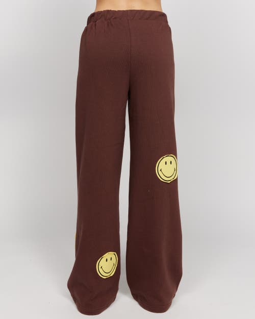 Samii Ryan Smiley Straight Leg Pants In Brown