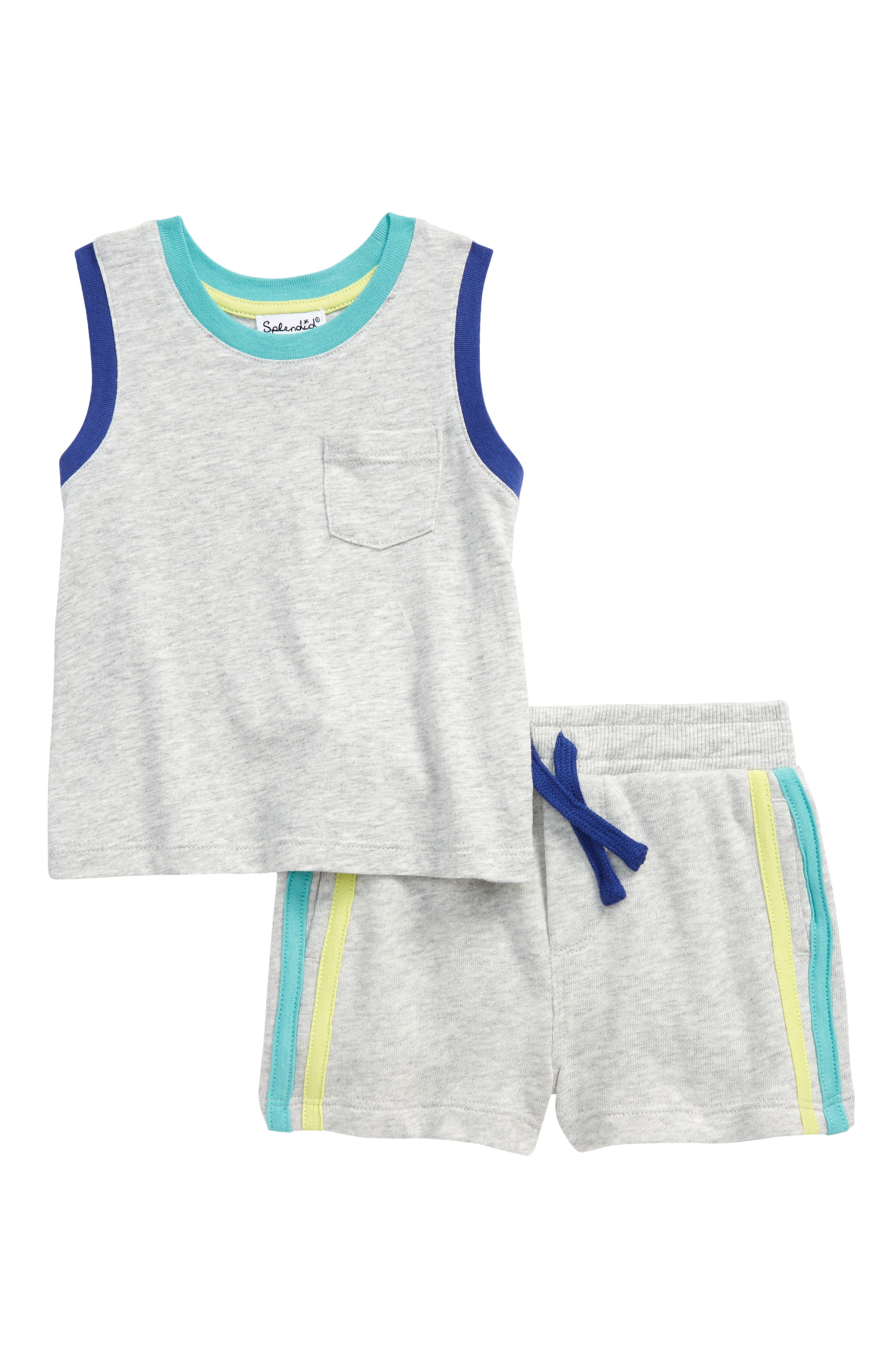 Splendid Pocket Tank & Shorts Set (Men) | Nordstromrack