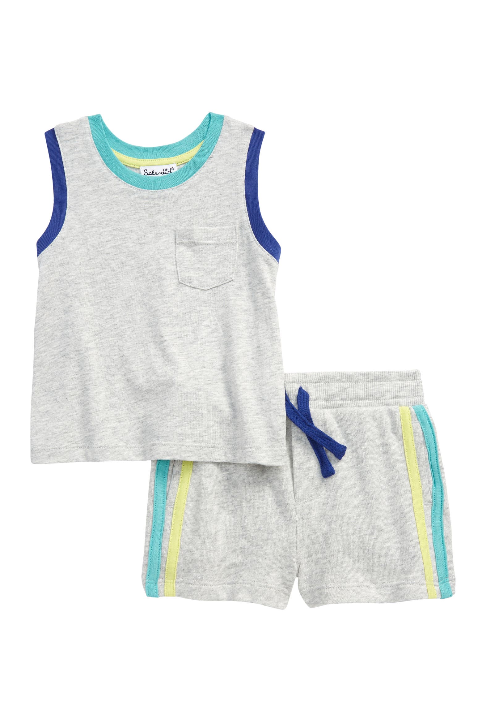 Pocket Set Machine Splendid Pocket Tank & Shorts Set (Men) | Nordstromrack