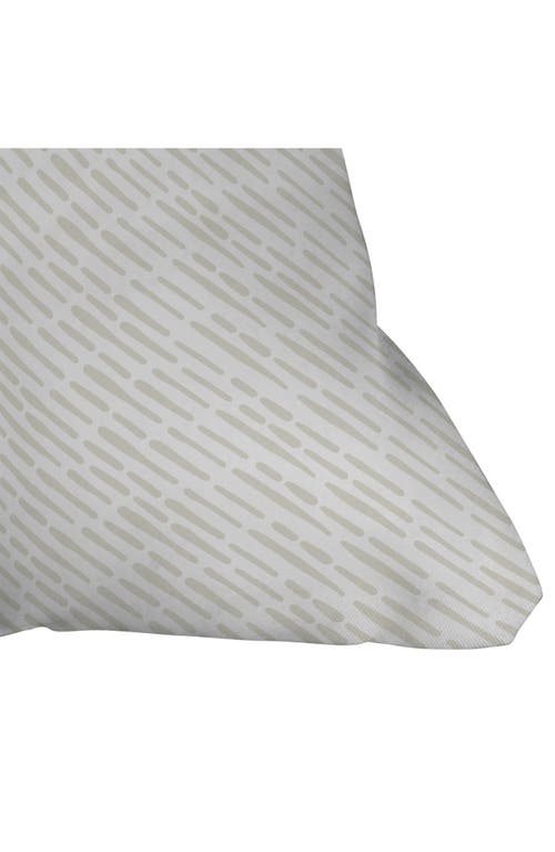Deny Designs Iveta Throw Pillow In Beige